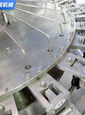 矿泉水果汁饮料液体灌装机茶饮料全自动三合一灌装机液体灌装机械