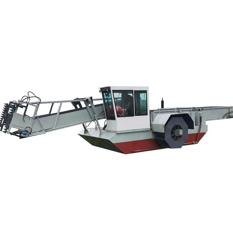 安徽水草收割机械河道清理船打捞水浮莲浮萍机器全自动带卸料船,淘宝优惠券,粉丝福利购,淘宝优惠卷