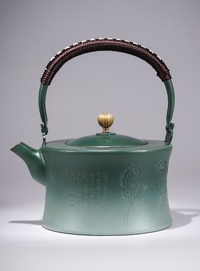 优选紫铜茶壶《房兵曹胡马茶礼套装》手工大号壶家用办公煮茶具礼