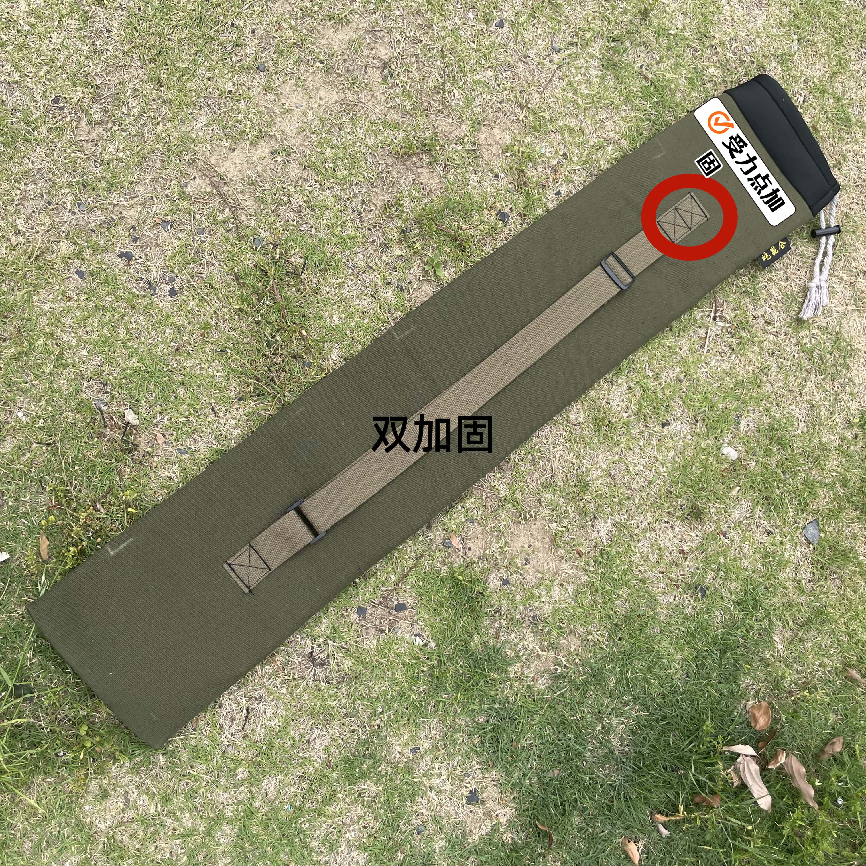 户外定制帆布耐磨加厚防水鱼竿钓鱼伞收纳包袋弓箭包袋鱼竿渔具包,淘宝优惠券,粉丝福利购,淘宝优惠卷