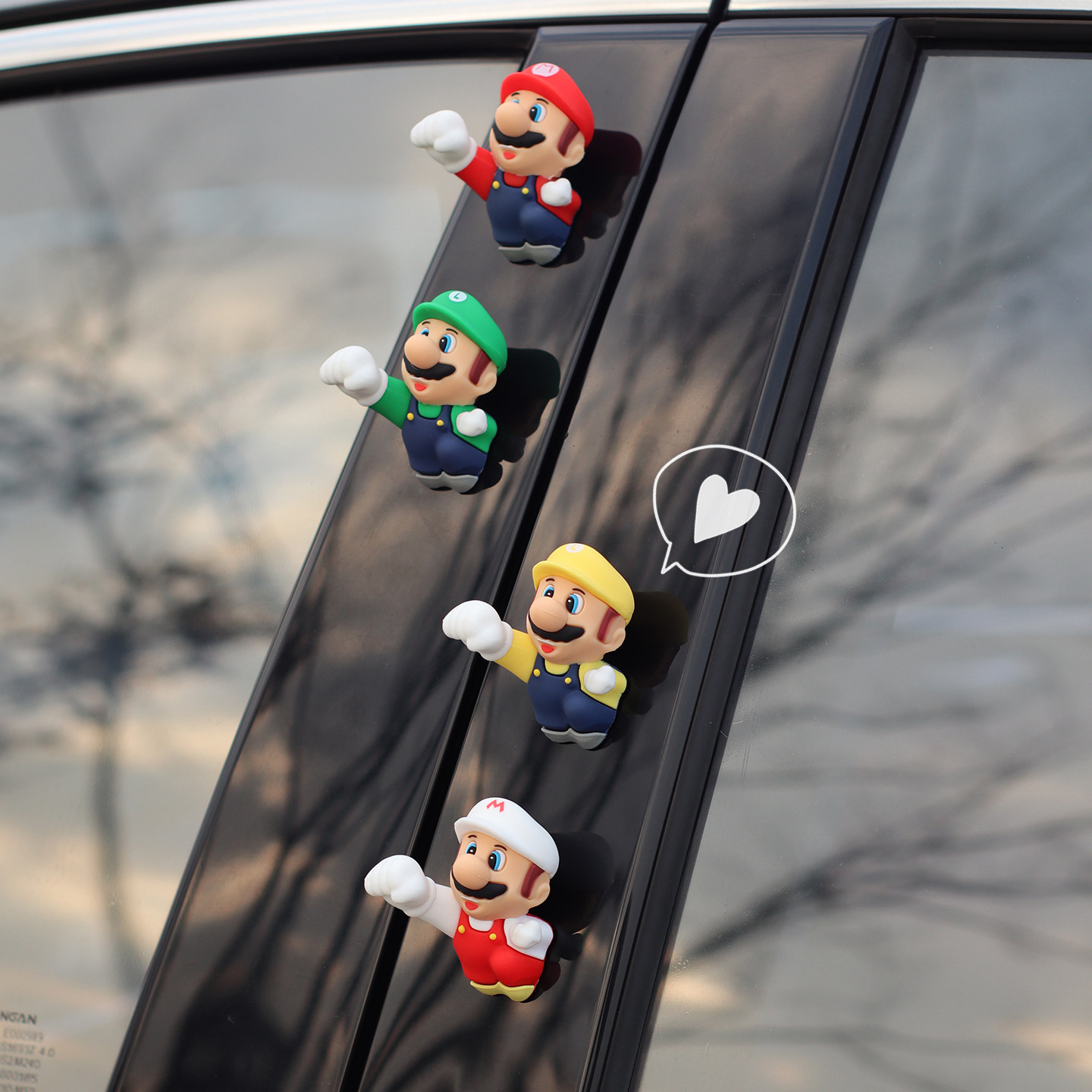 汽车摆件有趣的玩偶马里奥公仔车载车尾车顶外装饰用品电动车配饰,淘宝优惠券,粉丝福利购,淘宝优惠卷