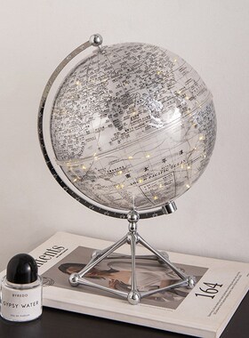 优选轻奢创意透明地球仪摆件家居客厅电视柜酒柜办公室桌面装饰品