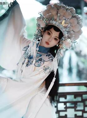 汉服影楼主题拍摄小花旦