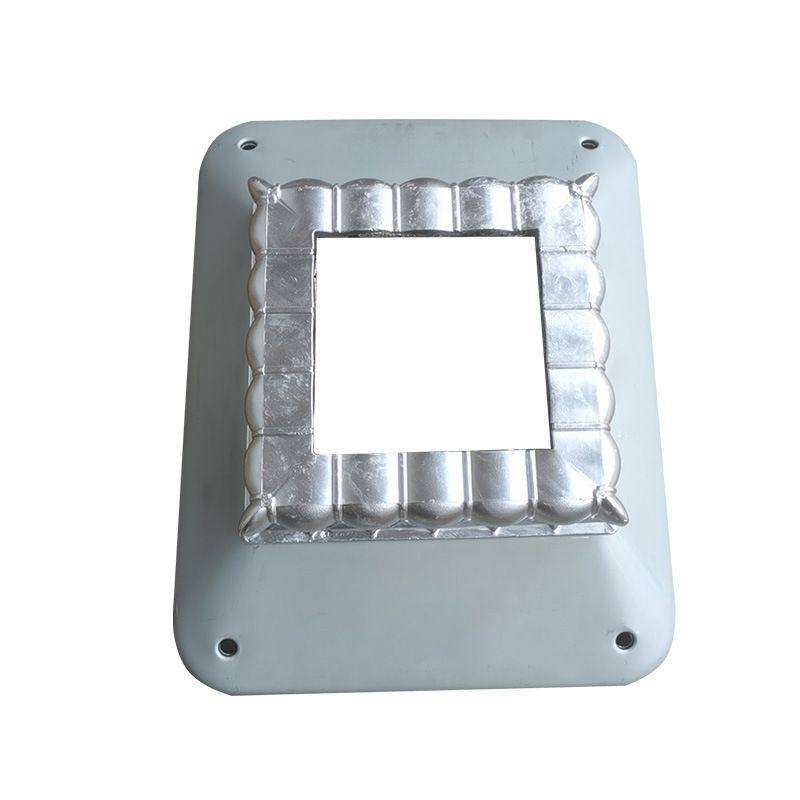 镀锌整体脚盖 冲压一体盖 护栏底座装饰 下口120方 158方量大从优,淘宝优惠券,粉丝福利购,淘宝优惠卷