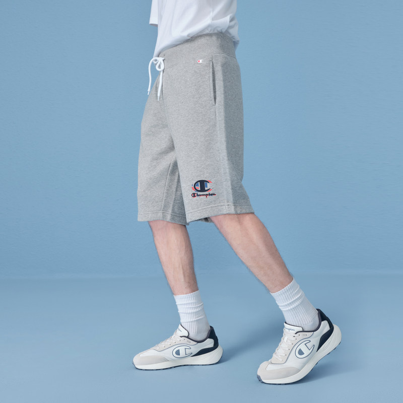 Champion冠军短裤男夏季纯棉运动裤潮牌黑色五分裤休闲裤宽松美式,淘宝优惠券,粉丝福利购,淘宝优惠卷
