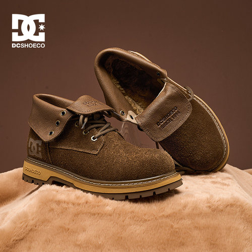 DC SHOES KRYSSA EDGE 2025秋冬新款保暖雪地靴防滑户外靴子男款 - 图0