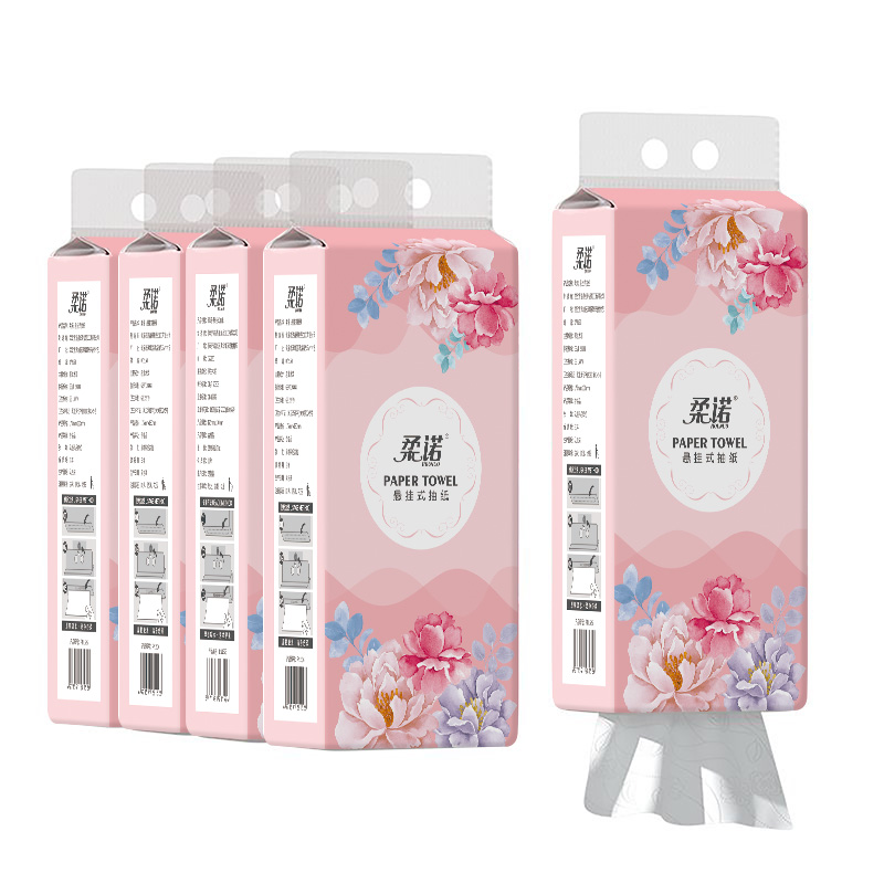 1000张/提悬挂式抽纸家用卫生纸实惠装餐巾纸卫生间擦手纸抽批发 - 图3