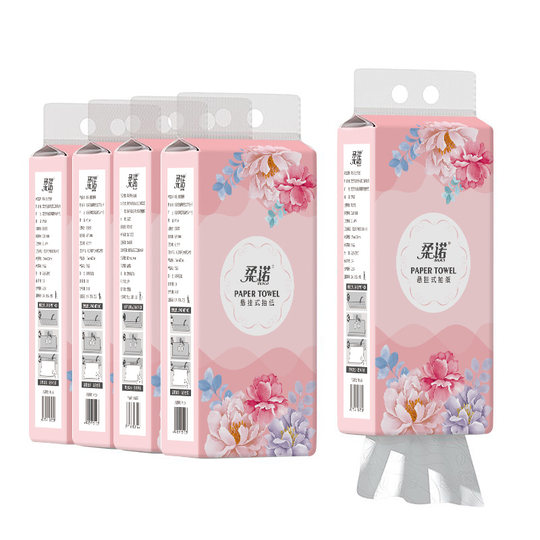 A box of 10,000 sheets of four-layer thickened hanging paper