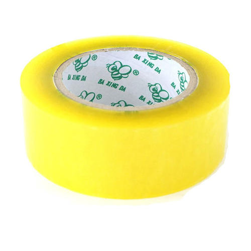 Bopp高粘45*140码透明胶粘带胶带明黄封箱胶带广州批发封箱胶纸现 - 图1