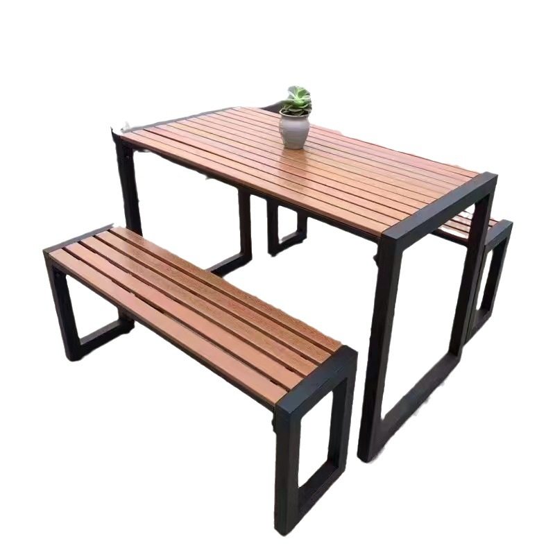 户外休闲桌椅庭院家用茶桌凳小区广场塑木桌子公园象棋桌椅厂家,淘宝优惠券,粉丝福利购,淘宝优惠卷