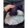 Purple American bomber flight jacket men's spring and autumn short baseball uniform high-end trendy brand cleanfit jacket