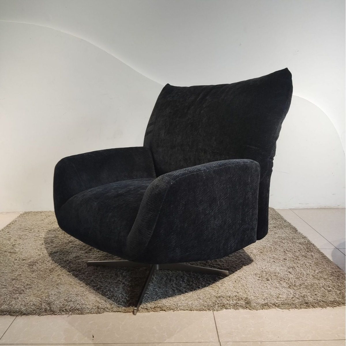 意美家意式风花瓣沙发椅休闲扶手椅客厅阳台椅单人椅41579,淘宝优惠券,粉丝福利购,淘宝优惠卷