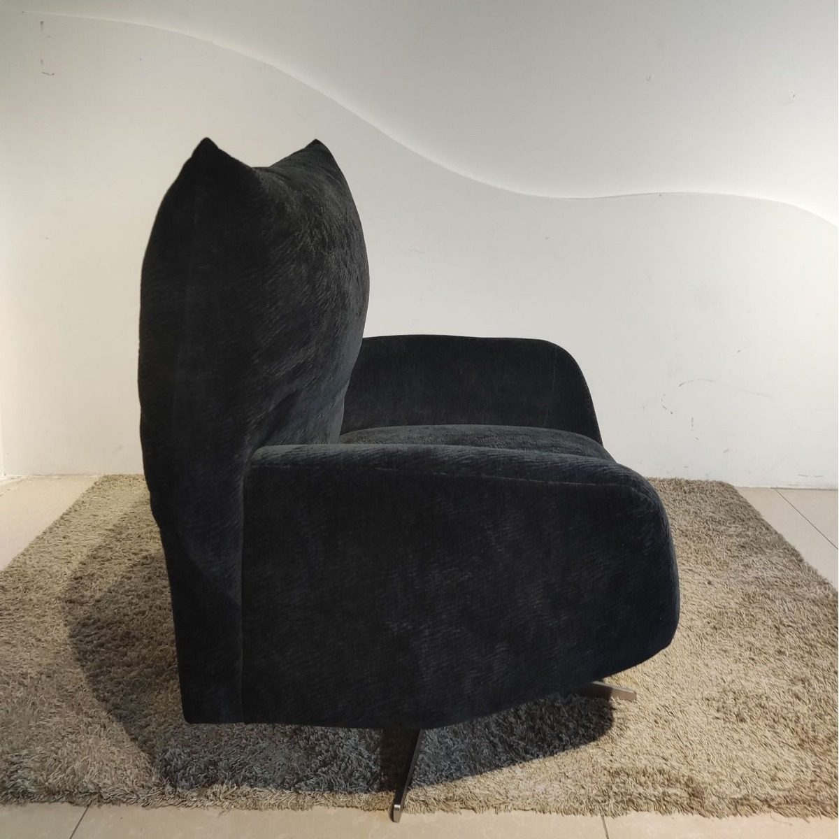 意美家意式风花瓣沙发椅休闲扶手椅客厅阳台椅单人椅41579,淘宝优惠券,粉丝福利购,淘宝优惠卷