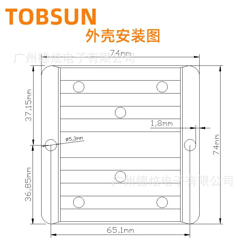 24V降19V 5A到20A车载电源转换器 DC-DC直流稳压器 直销现货 - 图0