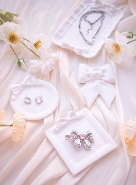 石膏弓装饰板家居收纳板流行小清新大气摆拍道具摄影背景板