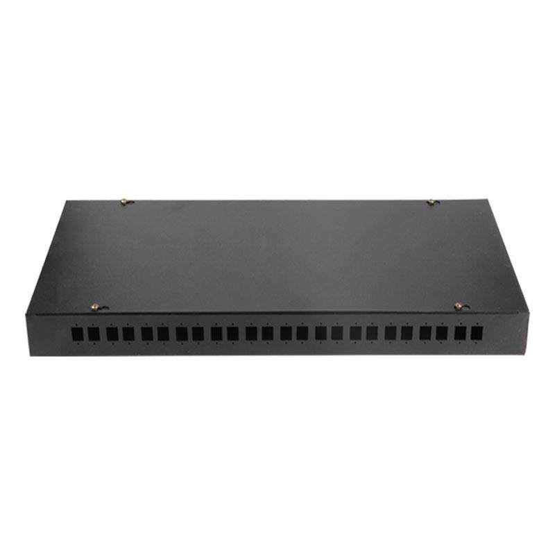 24口光纤终端盒SC/ST 24口光纤接线盒融纤盒 sc口光纤盒接续盒 - 图0