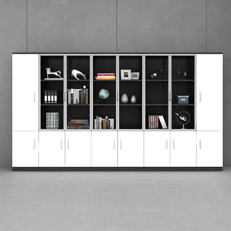 文件柜矮柜简约现代落地组合a4储物档案资料书柜架子背柜白色,淘宝优惠券,粉丝福利购,淘宝优惠卷