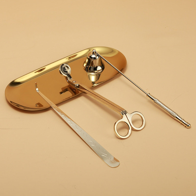 vantkevin香薰蜡烛工具套装灭烛罩灯芯烛芯剪灭烛钩托盘,淘宝优惠券,粉丝福利购,淘宝优惠卷