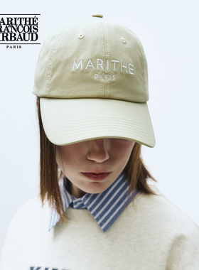 MARITHE刺绣鸭舌帽棒球帽