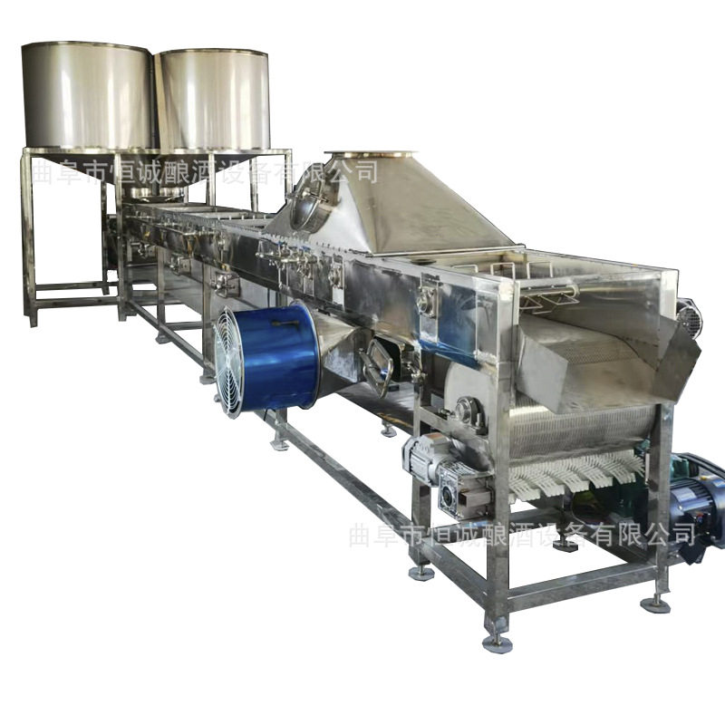 不锈钢白酒酿酒设备 恒诚定制连续蒸粮床 大米高粱蒸饭机摊凉床,淘宝优惠券,粉丝福利购,淘宝优惠卷