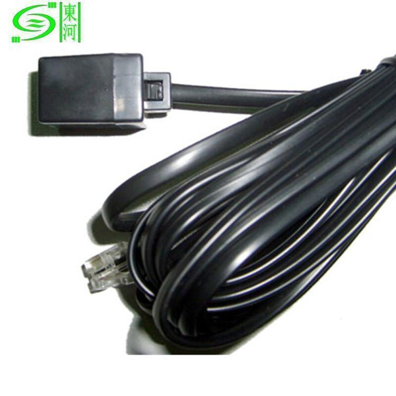 RJ11水晶头电话延长线ABS硬壳铜6P4C公连接母RJ12信号延长传输线,淘宝优惠券,粉丝福利购,淘宝优惠卷