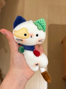 可爱小怪猫咪棉花娃娃包包挂件