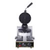 Commercial Round Electric Waffle Oven Up and Down Flip Single Head Waffle Maker Global Plug Baking Breakfast Waffle Maker