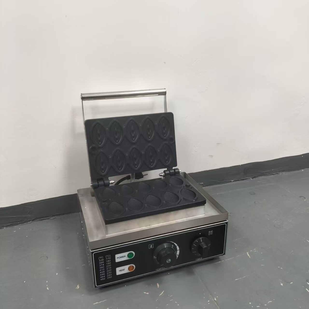 Guanjia Commercial Ten Women's Waffle Machine Electric Waffle Oven Double-sided Heating Crepe Waffle Pancake Machine