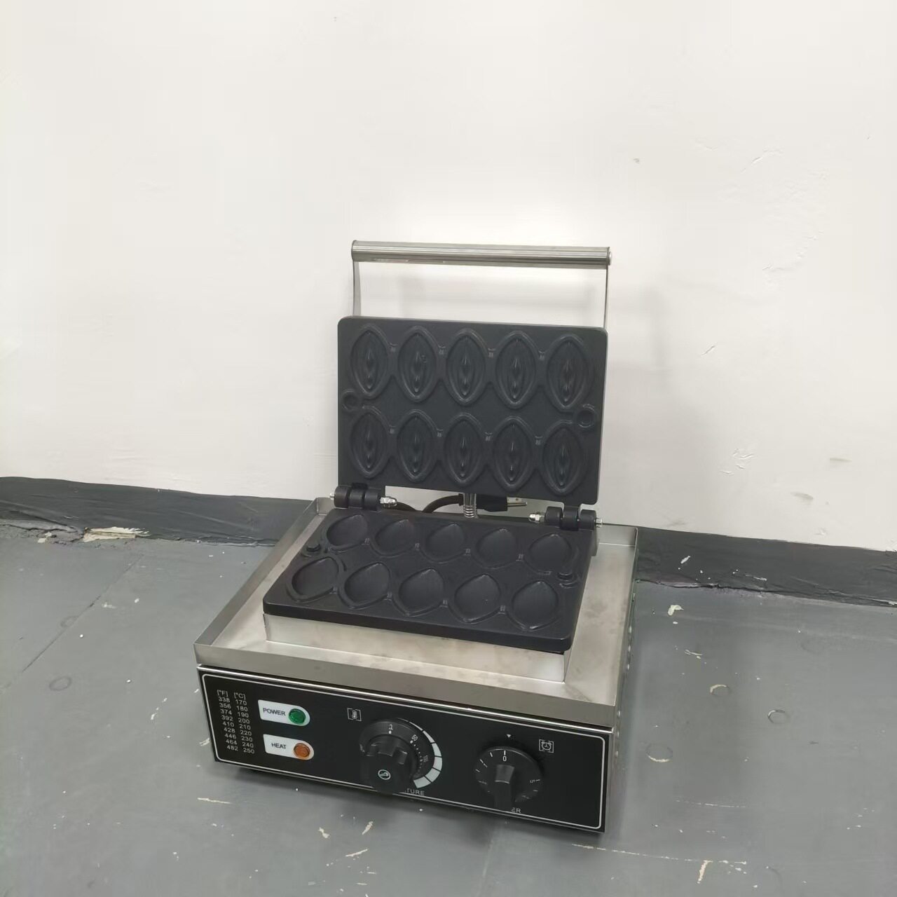 Guanjia Commercial Ten Women's Waffle Machine Electric Waffle Oven Double-sided Heating Crepe Waffle Pancake Machine