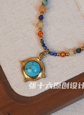 张十六原创设计手工串珠楼兰项链
