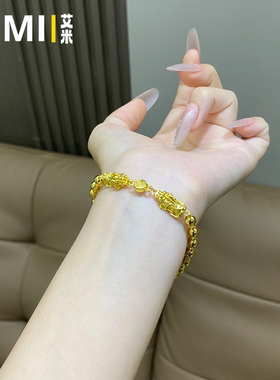 古法高端貔貅圆珠手链