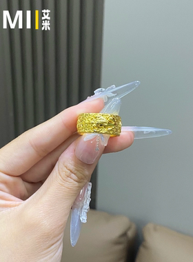 复古貔貅招财活口戒指
