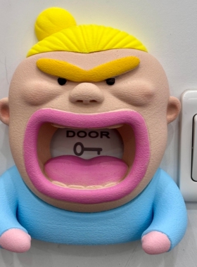 哈兰德球迷周边3D打印开关贴