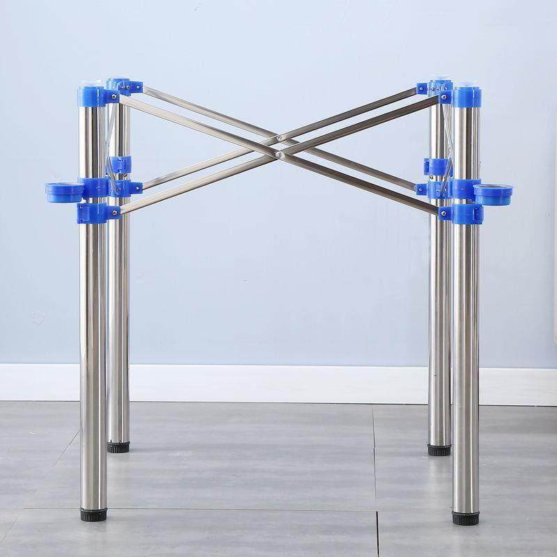 桌架子桌腿可折叠支架不锈钢桌脚铁艺加厚桌子腿伸缩架子餐台脚架,淘宝优惠券,粉丝福利购,淘宝优惠卷