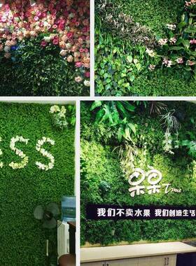 防真室内花草客厅 墙绿植草皮塑料假花门头阳台背景墙面装饰草