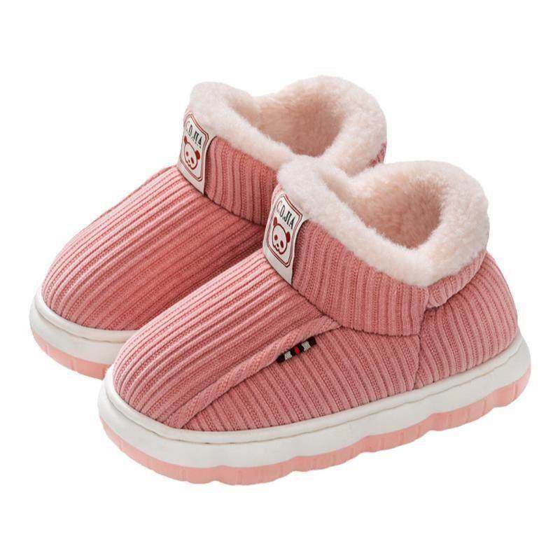 包跟棉鞋女童棉鞋冬季可爱儿童包跟棉拖鞋加绒加厚男女童居家外穿,淘宝优惠券,粉丝福利购,淘宝优惠卷