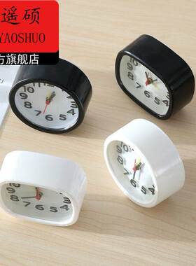 床头数字闹钟夜光静音可充电学生家用简约现代电子台式小钟表