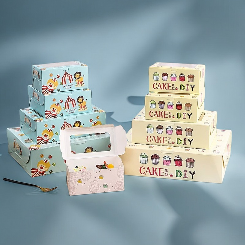 甜品盒子精致办公下午茶点心慕斯纸杯小蛋糕蛋黄酥打包盒六九宫格,淘宝优惠券,粉丝福利购,淘宝优惠卷