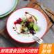 Metamine tableware round hotel banquet plate commercial hotel catering special plate hot pot restaurant buffet dish plate round plate