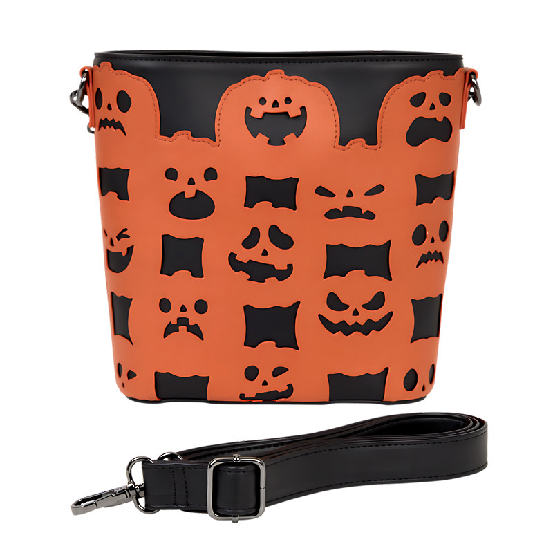 Loungefly官方正品原创万圣节南瓜灯夜光单肩斜挎包手提袋小方包,淘宝优惠券,粉丝福利购,淘宝优惠卷