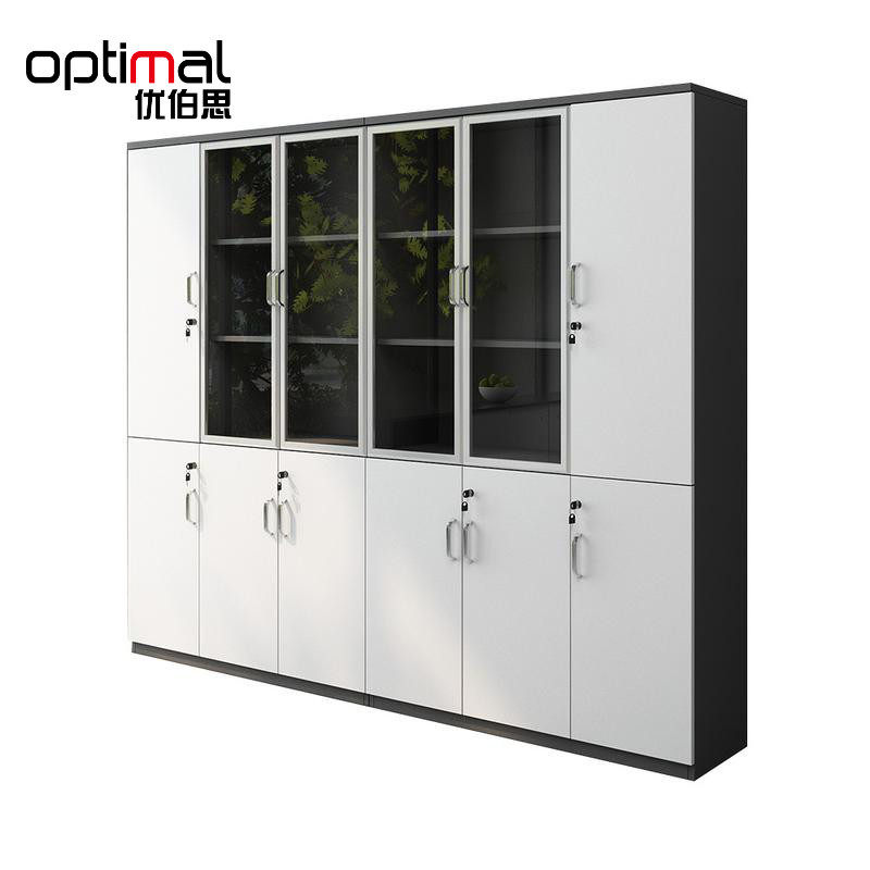 南昌工厂板式文件柜员工木质资料柜档案柜老板办公室背景玻璃书柜,淘宝优惠券,粉丝福利购,淘宝优惠卷