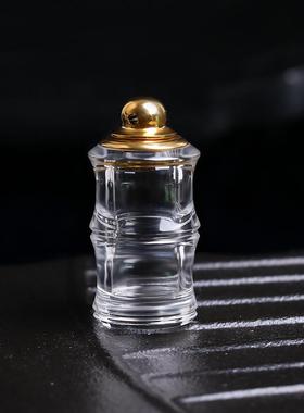 天然白水晶圣物瓶Gawu盒吊坠可开朱砂瓶楞严咒男士便携吊坠项炼