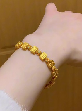 s925银麻将十三幺手链情人节礼物