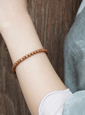 天然印度老山檀木手链