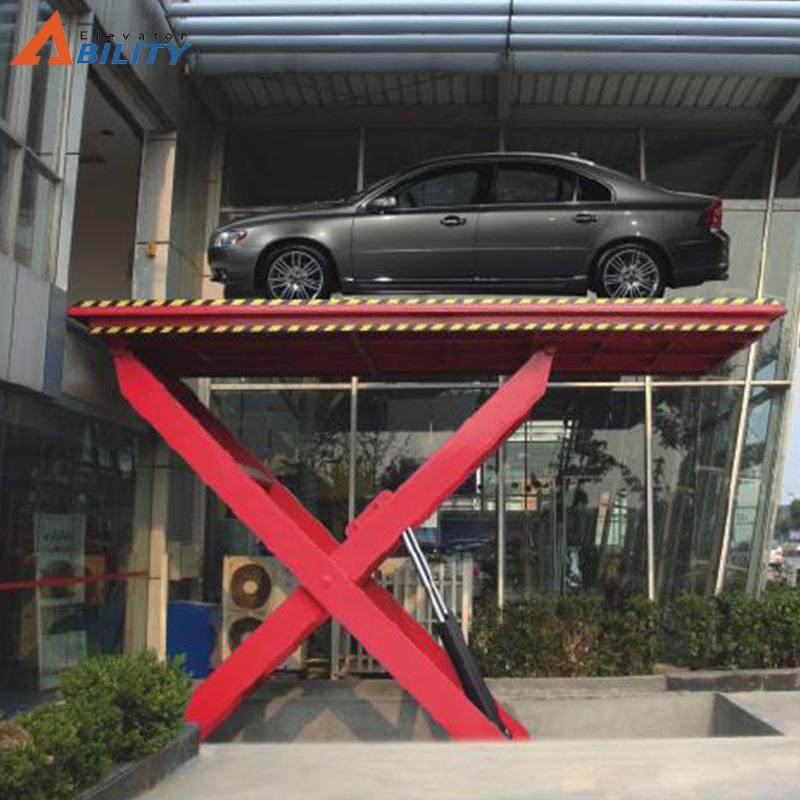 固定剪叉式升降机5米液压汽车提升机电动提升平台厂房货梯,淘宝优惠券,粉丝福利购,淘宝优惠卷