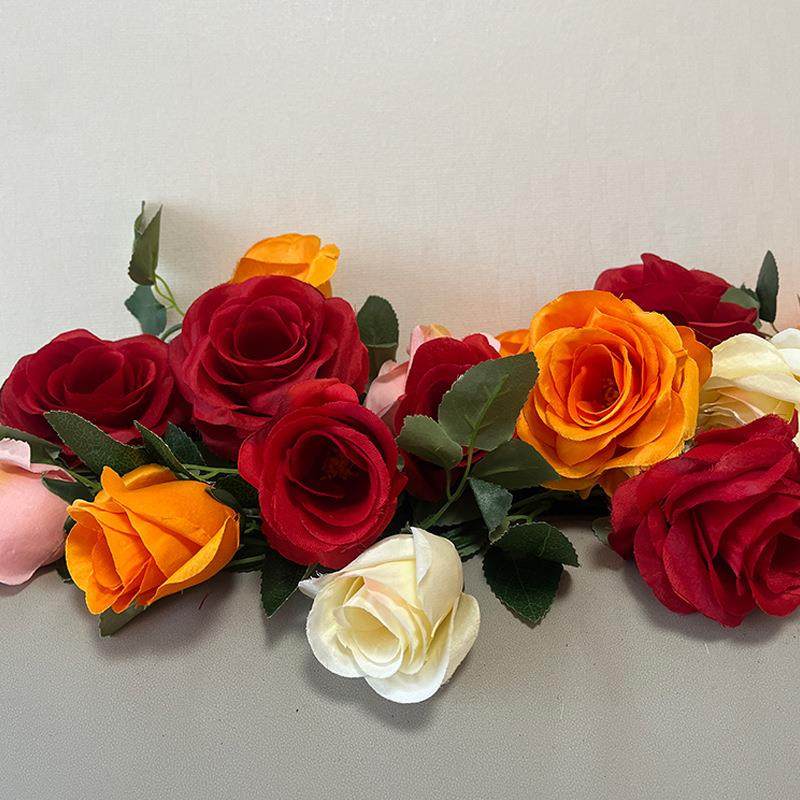 结婚红色喜庆新房床头装饰仿真玫瑰花藤 长条藤蔓婚房摆花布置,淘宝优惠券,粉丝福利购,淘宝优惠卷