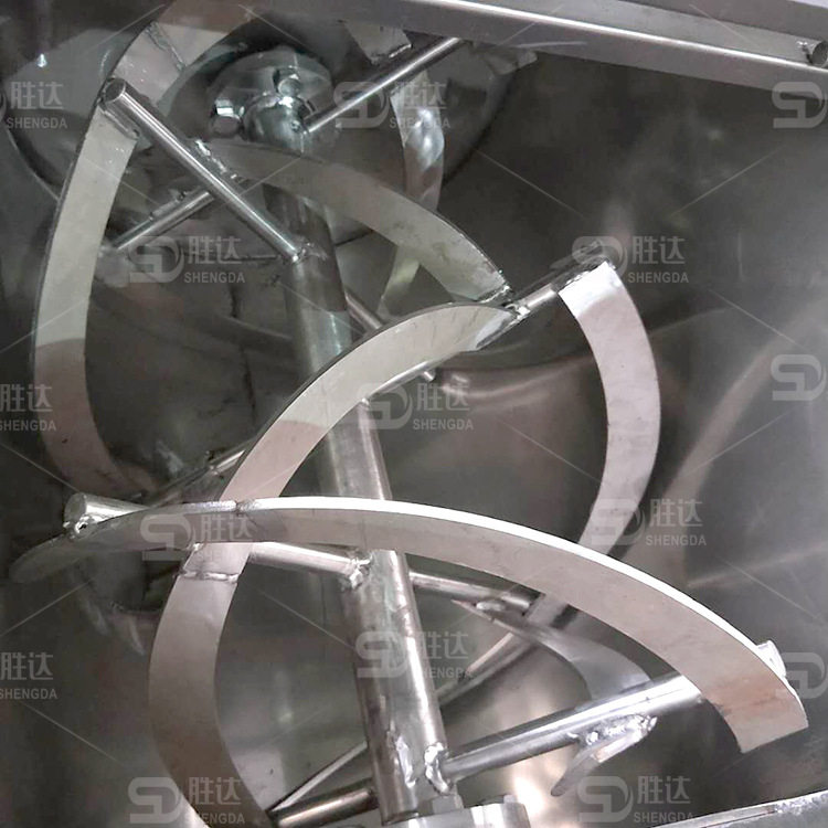 粉末卧式混合机不锈钢肥料加热U型搅拌机食品酱料膏体螺带混料机,淘宝优惠券,粉丝福利购,淘宝优惠卷