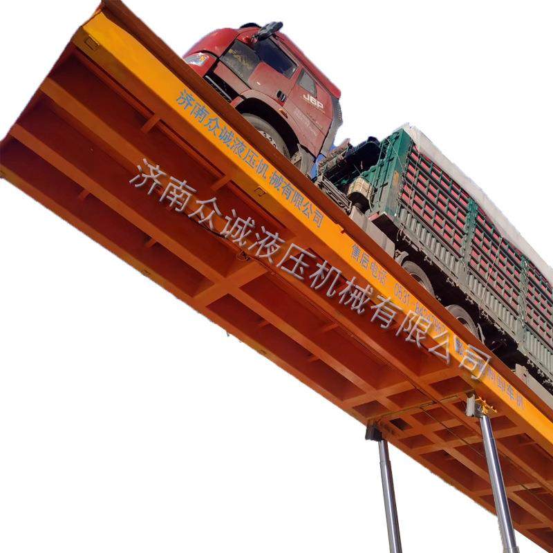 翻版卸车机100吨煤炭矿粉液压千斤顶厂家后翻式翻板大型卸车平台,淘宝优惠券,粉丝福利购,淘宝优惠卷