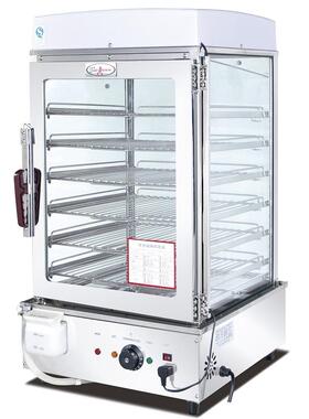 杰电冠层EH-60A六子版0蒸包机便利店商用蒸包柜保温加热陈列蒸箱