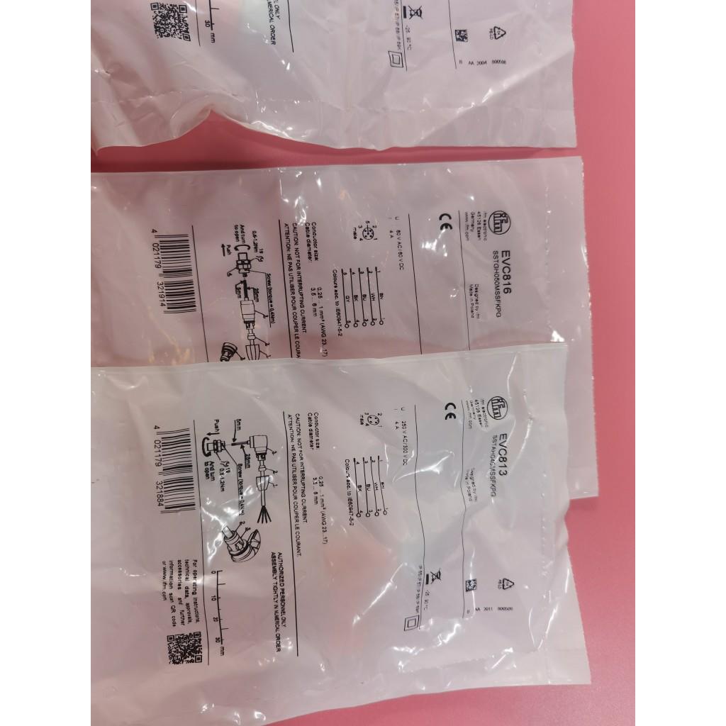 原装IFM EVC810 EVC811 EVC813 EVC812 EVC816连接插头实价 - 图2